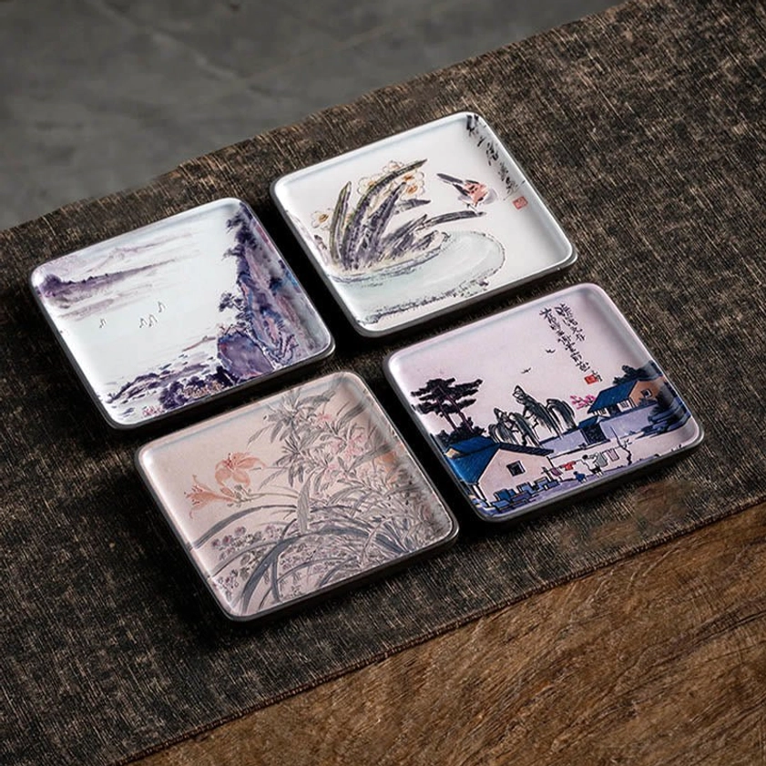 Artisanal ceramic incense burner showcasing traditional Buddhist spiritual symbolism and careful craftsmanship