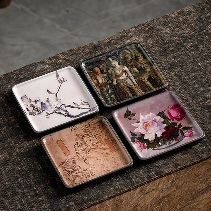 Artistic ceramic Buddhist incense burner combining traditional spiritual design with modern wellness function
