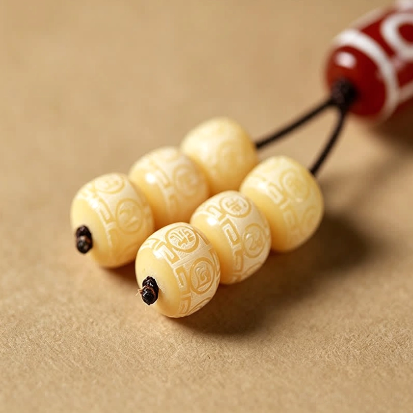 Authentic bodhi seed mala 108 beads with elastic cord - ready to wear