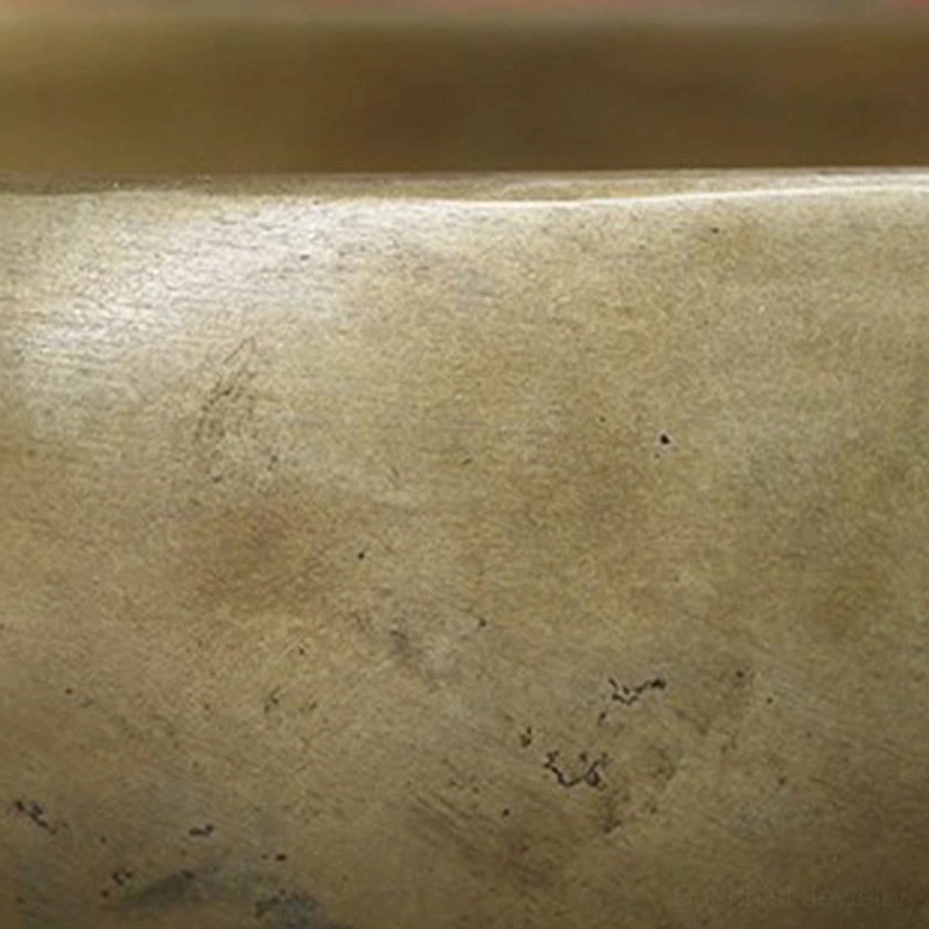 Authentic Buddhist singing bowl for spiritual healing and inner peace
