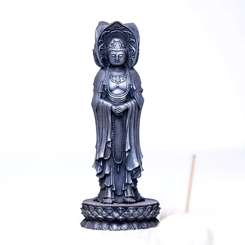Guan Yin Avalokitesvara statue feng shui décor for harmony abundance and prosperity
