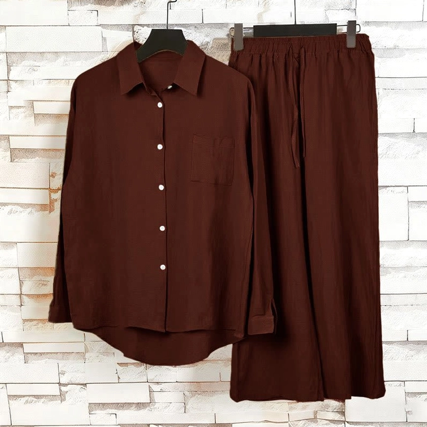 Black meditation cotton clothing set lifestyle mindfulness practice wear