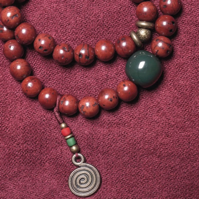 Bodhi seed cyan jade copper bracelet all sizes 15cm 16cm 17cm 18cm size comparison