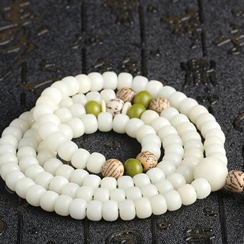 Bodhi mala 108 beads for mindfulness meditation, spiritual awakening and inner growth