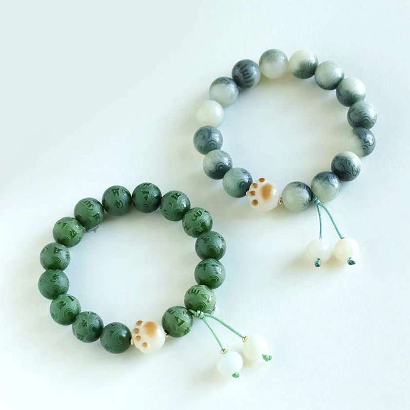Bodhi Seed Buddhist bracelet care guide showing proper storage and maintenance for natural seed beads