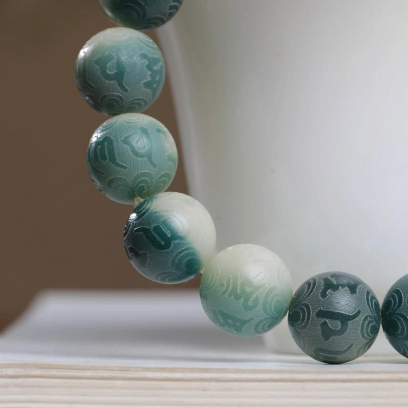 Bodhi seed Buddhist bracelet for spiritual protection and meditation practice