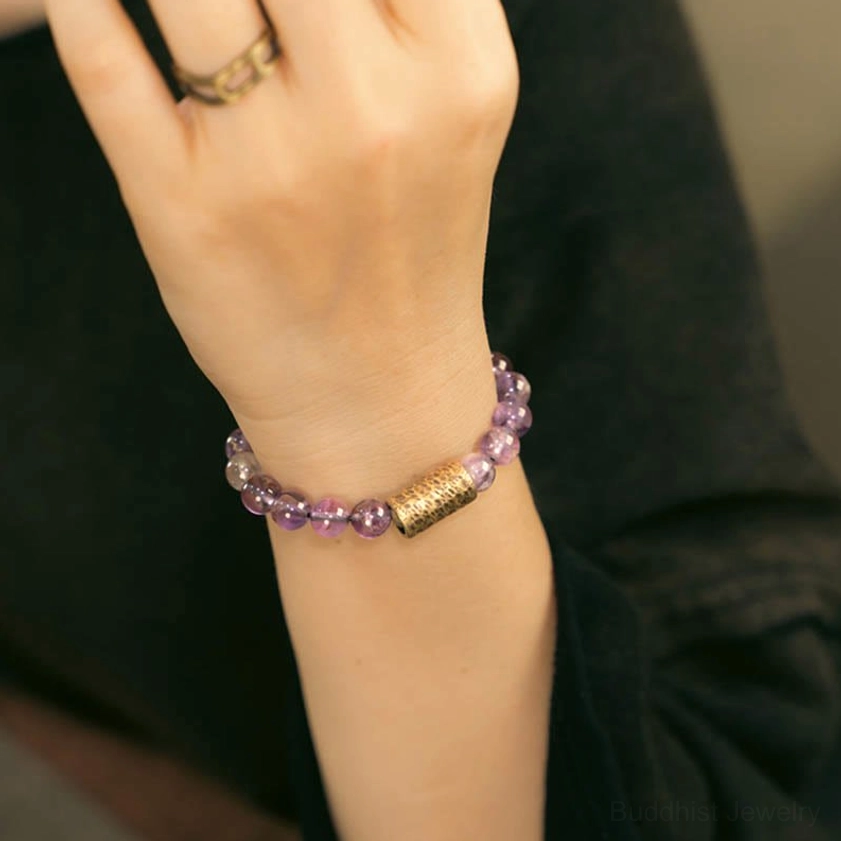 Buddhist protection bracelet showing all wrist sizes from small to large circumference