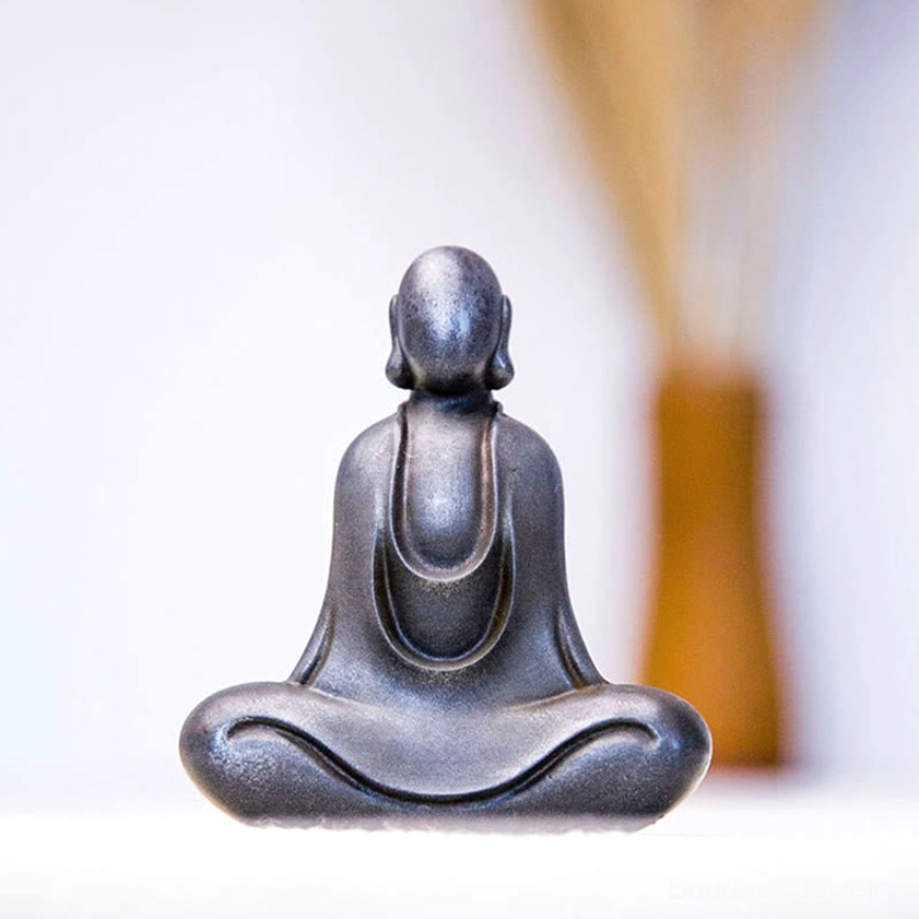 Buddha collectible statue displaying fine craftsmanship and cultural artistic appreciation