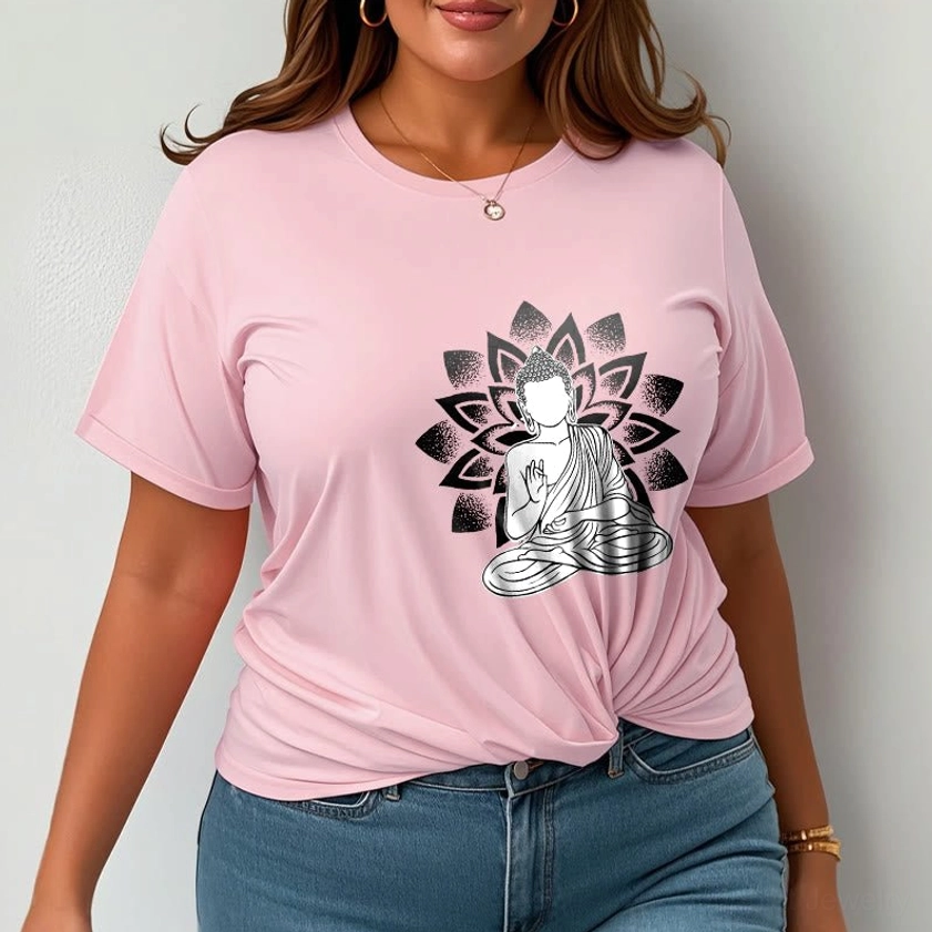 Buddhist lotus flower t-shirt enlightenment purity spiritual awakening symbol