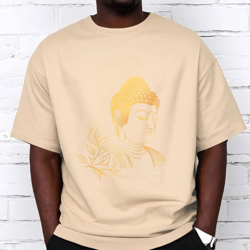 Buddhist spiritual t-shirt in various colors showing product range and color options