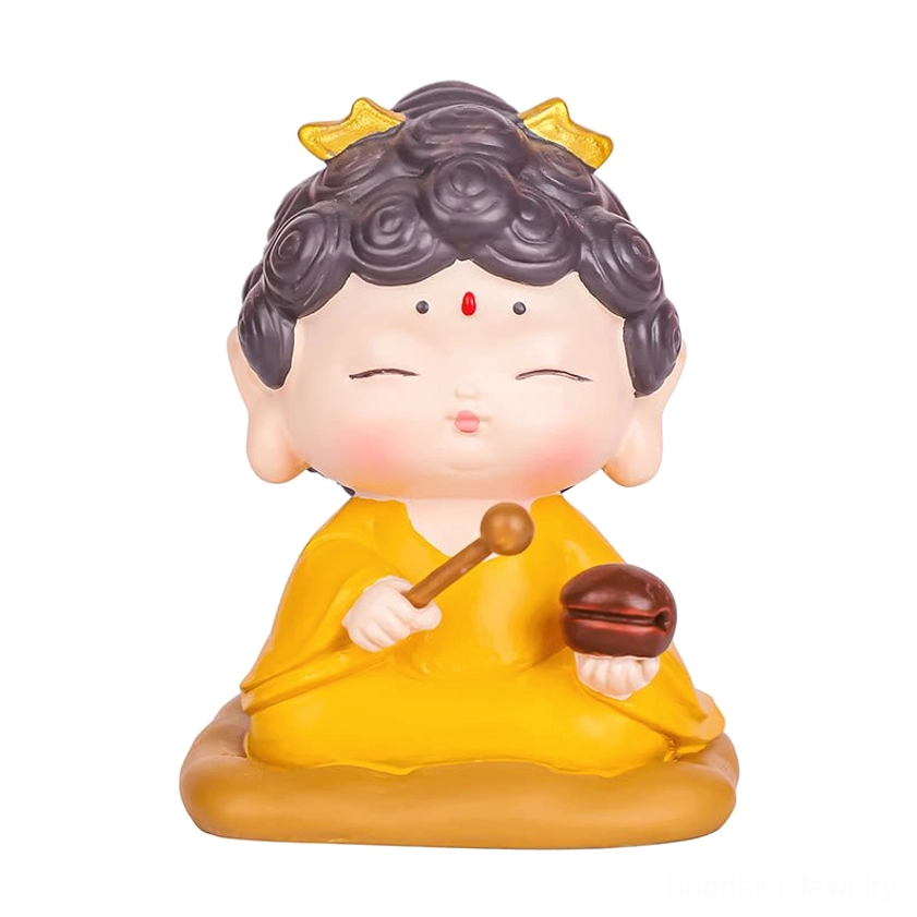 Handcrafted Buddha resin statue collection showing multiple spiritual poses and styles together