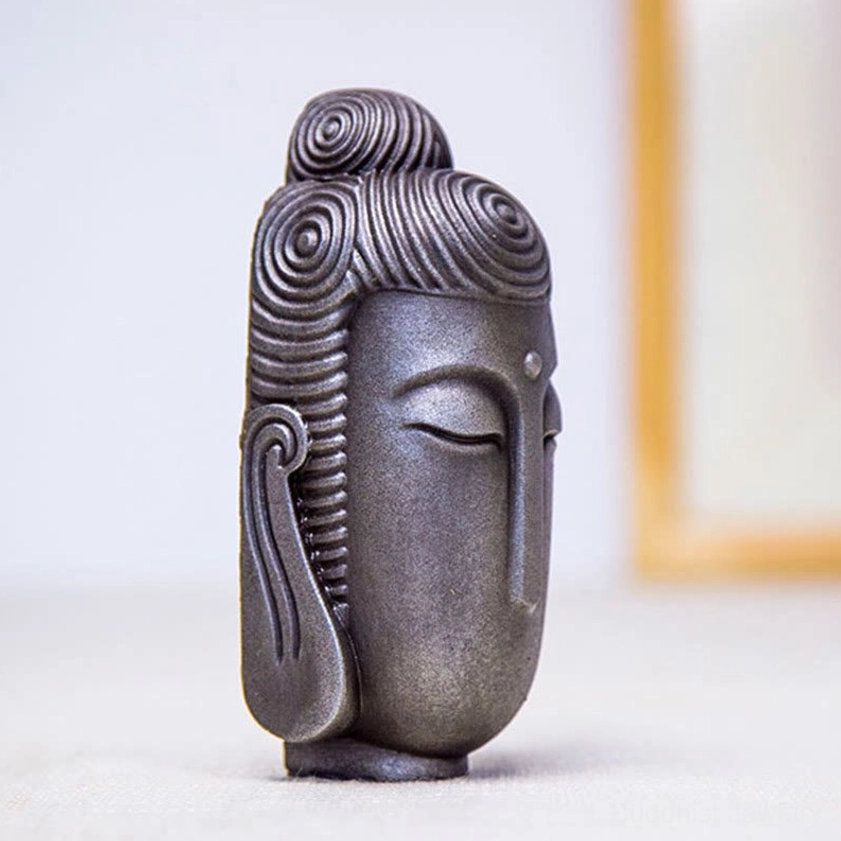 Buddhist meditation statue dimensions showing size comparison for home decoration placement
