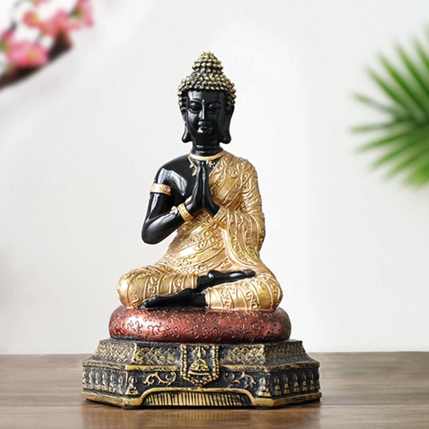 Handmade Buddha compassion figure bringing good fortune, clarity, and positive energy to your space