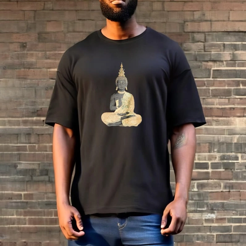 Buddhist spiritual t-shirt color options display showing all available shades