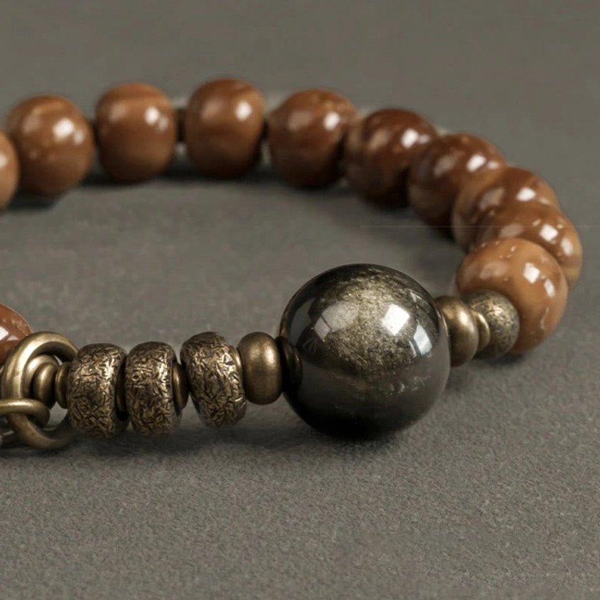 Tiger eye kuka seed bracelet unisex design all sizes comparison