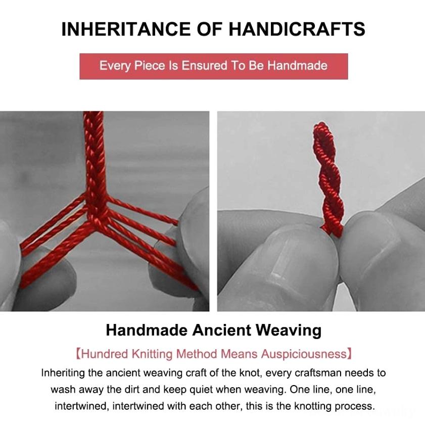 Heritage craft information showing traditional Buddhist bracelet making techniques and artisan lineage
