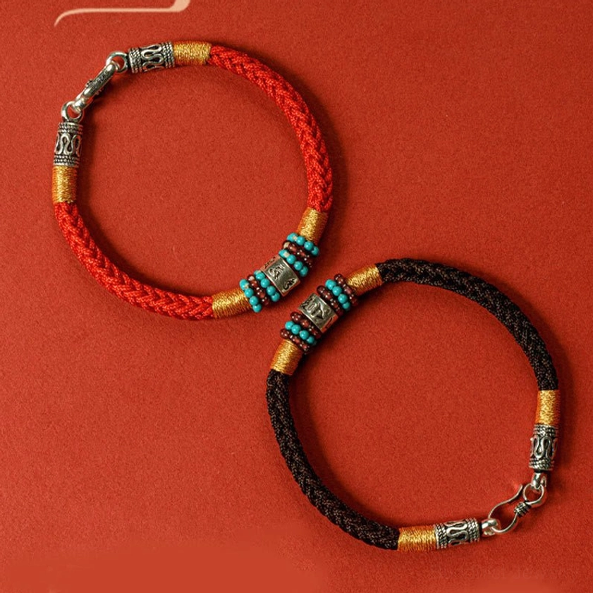Spiritual significance of Buddhist string bracelet symbolizing protection and inner peace