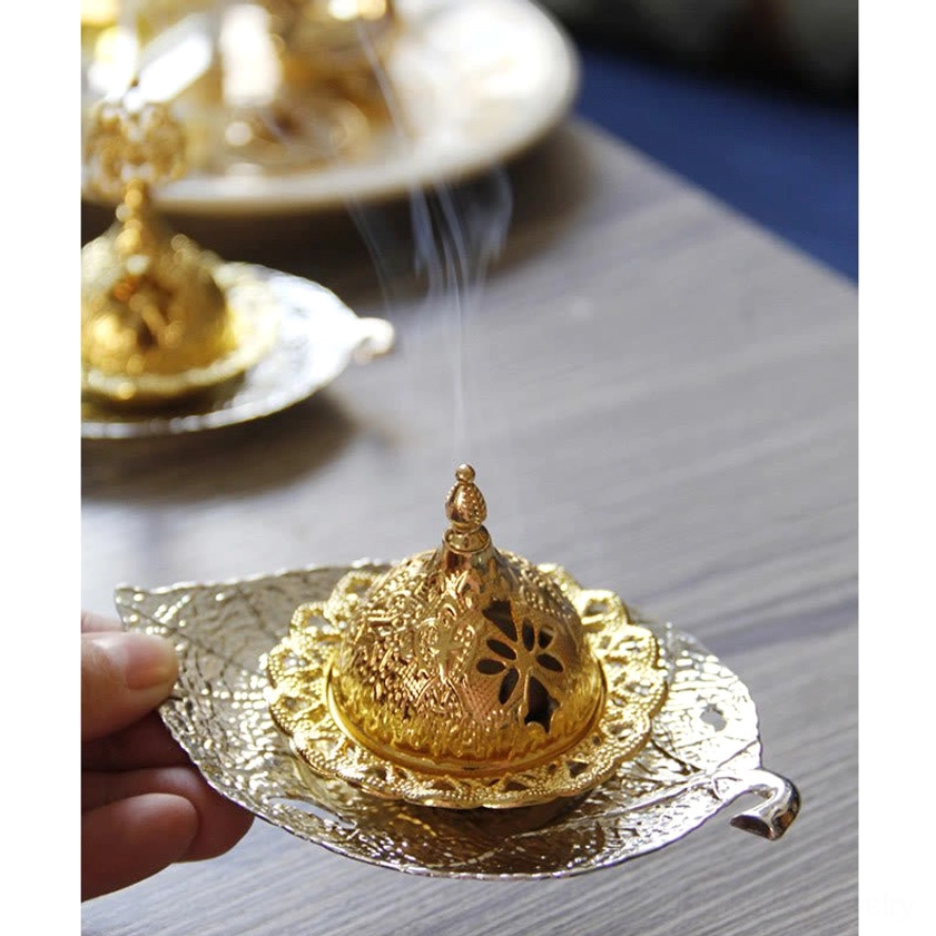 Buddhist meditation incense burner ideal gift for yoga practitioners and spiritual seekers