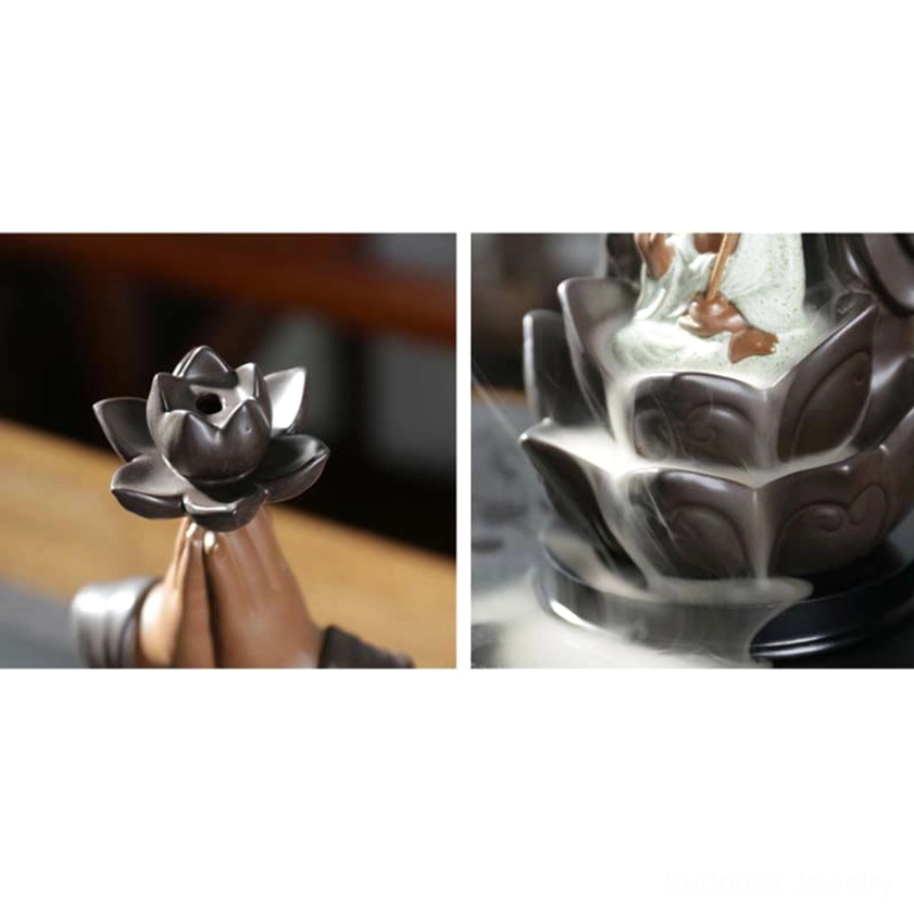 Buddhist Ceramic Incense Holder Unboxing - Premium Packaging and Product Protection Details