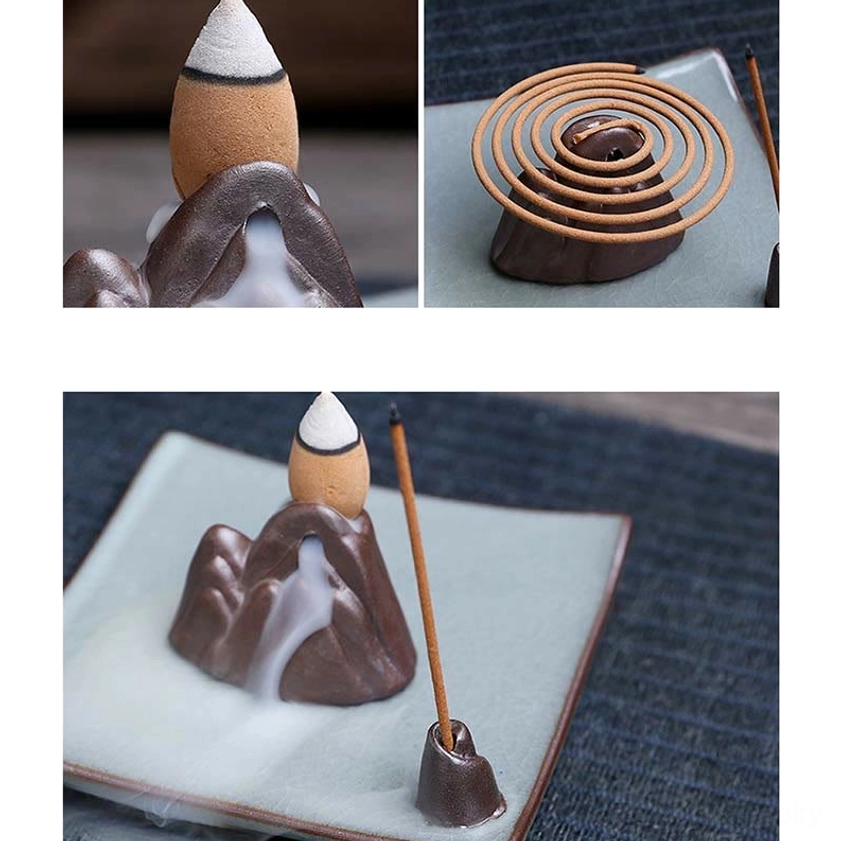 Complete Buddhist incense burner collection showcasing multiple styles for diverse spiritual practices