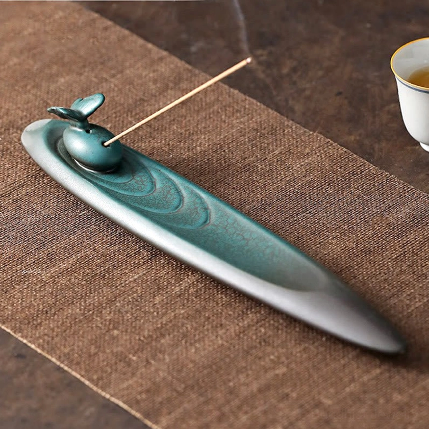 Buddhist incense holder collection showcasing multiple sacred designs for zen meditation practice
