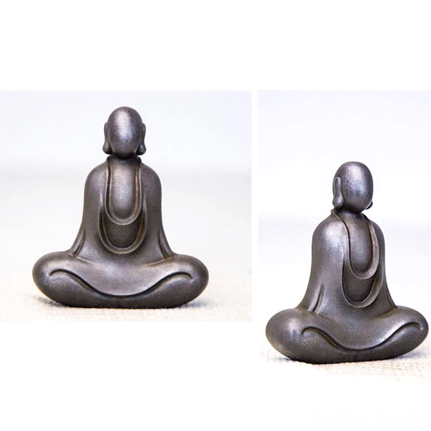 Buddhist meditation sculpture for altar display and spiritual growth enlightenment journey