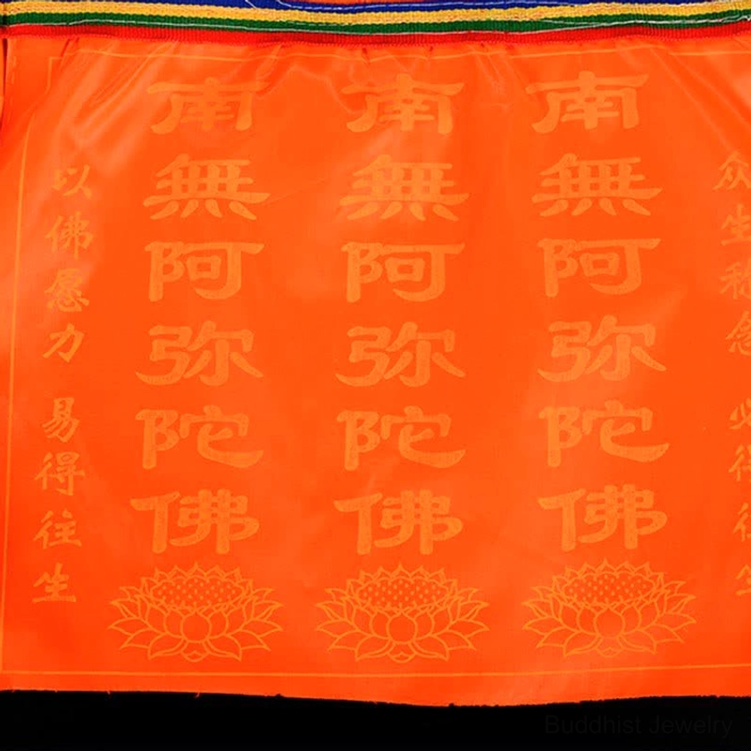 Buddhist prayer flags lotus purity enlightenment consciousness transformation through sacred practice