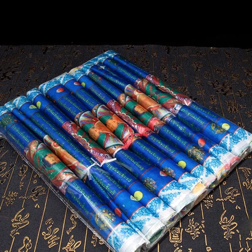 Buddhist prayer flags gift idea meaningful present spiritual seeker yoga practitioner wellness conscious gift