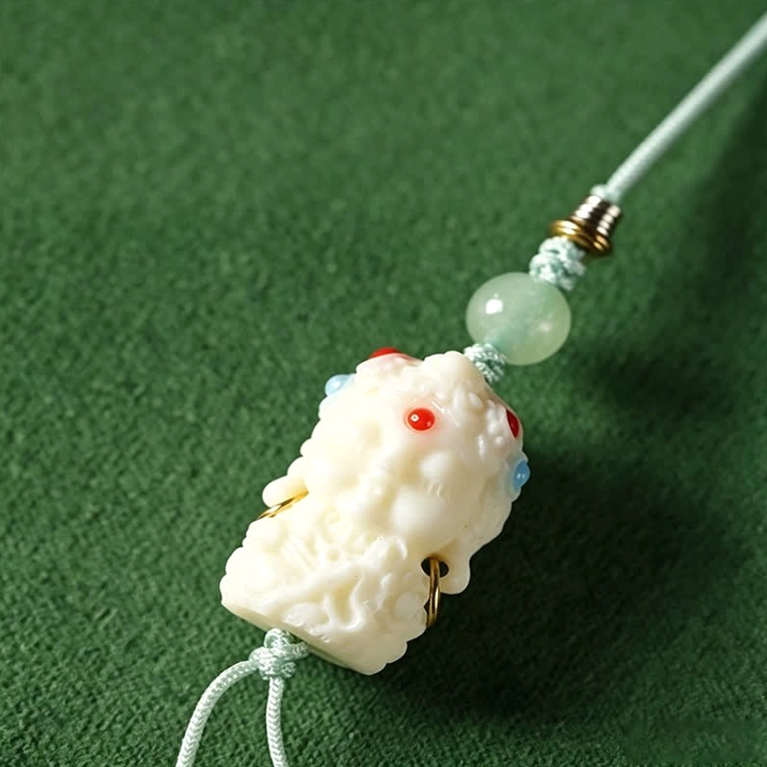 Buddhist prayer mala necklace white bodhi seed beads handmade with spiritual significance for enlightenment