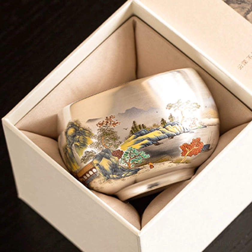 Buddhist ceramic kung fu tea cup functional art mindfulness meditation tea ceremony vessel