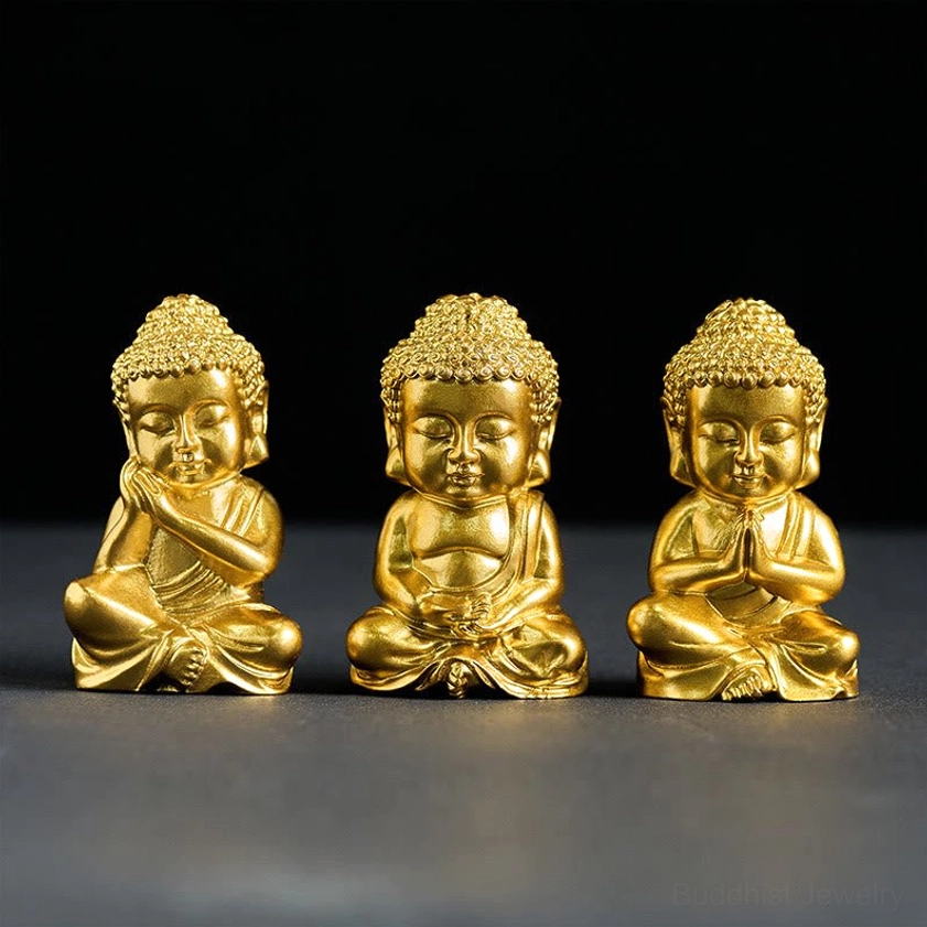 Buddhist wisdom symbol magnet representing compassion serenity and enlightenment for daily inspiration