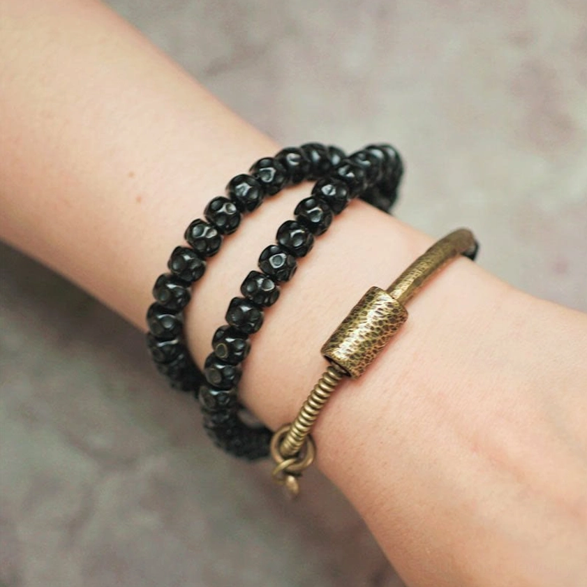 Buddhist coconut shell bracelet spiritual meaning and energy symbolism