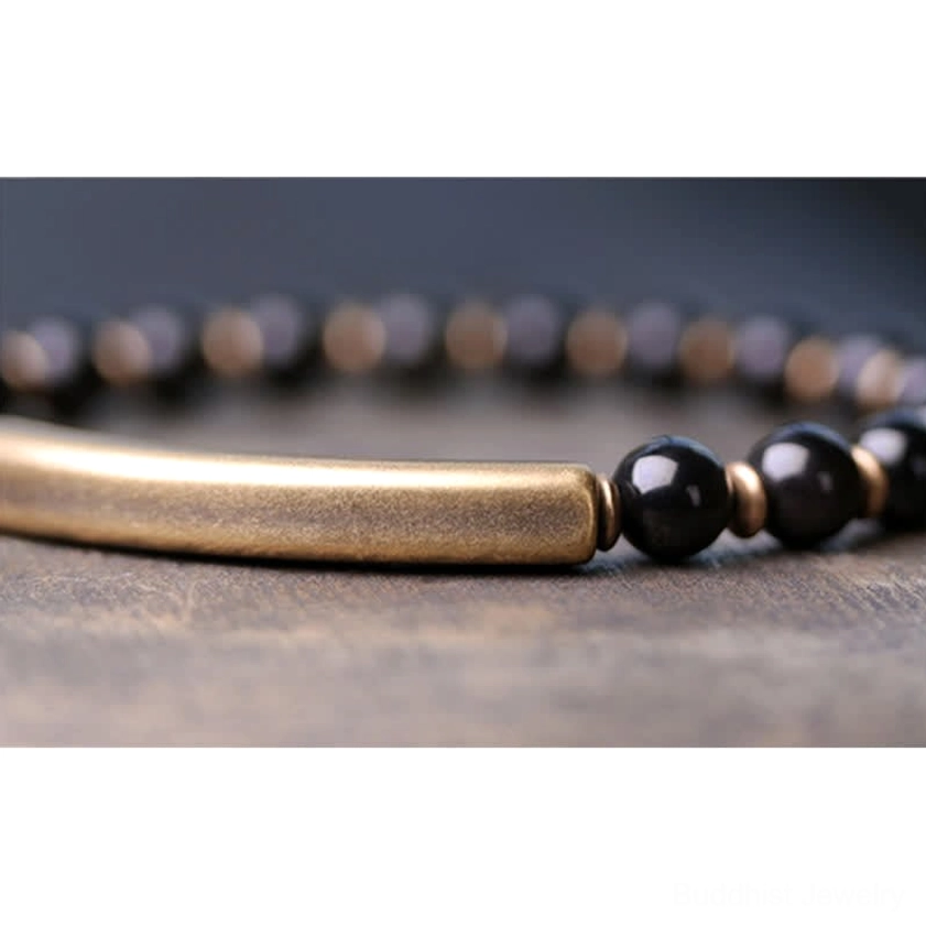 Crystal bracelet gift set - Red Jasper Moss Agate Black Obsidian for anniversary and spiritual milestones