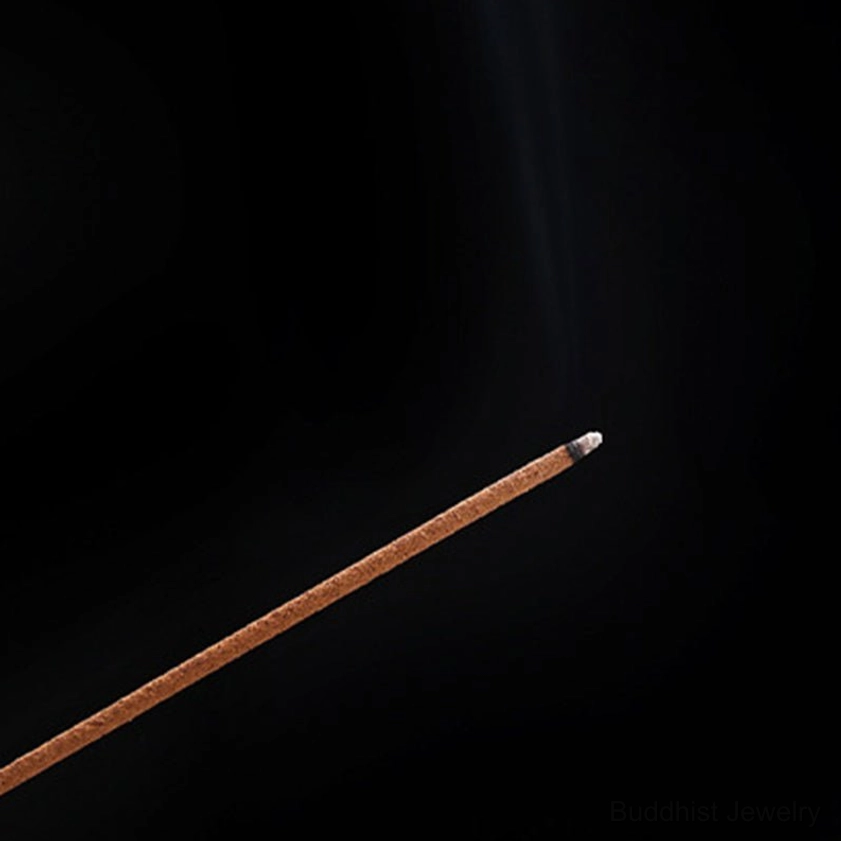 Buddhist-inspired ceramic incense holder with natural materials, eco-friendly and sustainable aromatherapy tool