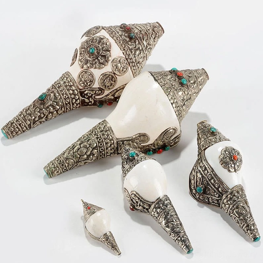 Eight auspicious symbols buddhist shankha conch bringing fame longevity good luck and positive transformation