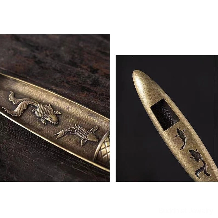 Fisherman boat incense holder product shot showing detailed zinc alloy craftsmanship and artisan design