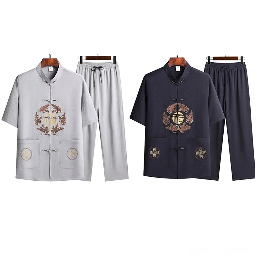 Fu Character meaning and symbolism - good fortune prosperity blessing Hanfu set explanation