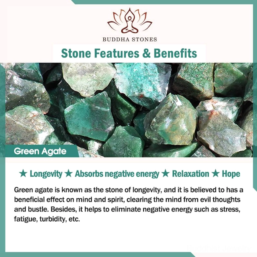 Green Agate Crystal Healing Benefits - Natural Stone Properties for Power and Business Success