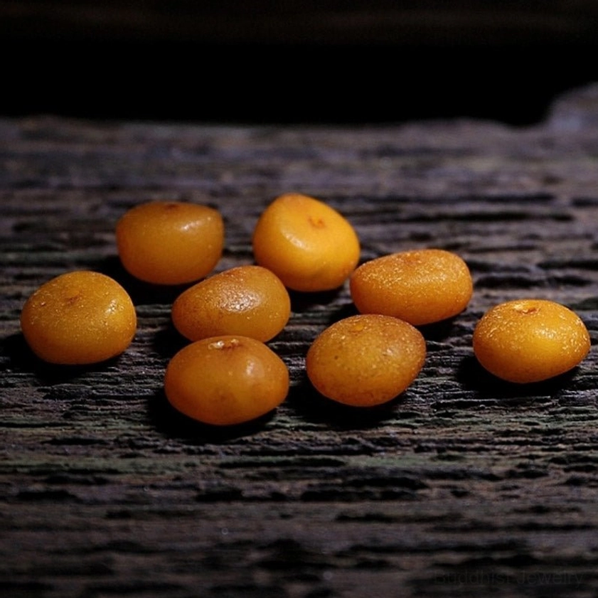 Handcrafted 108 mala beads for mantra practice and Buddhist devotional meditation