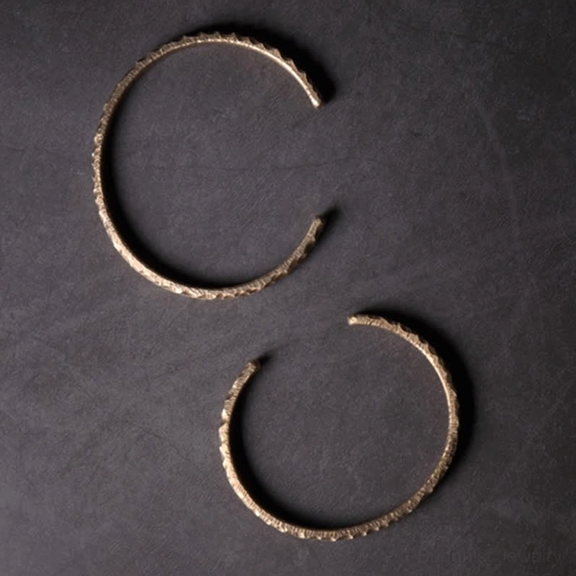 Handcrafted copper wealth cuff bracelet showcasing authentic artisanal quality and spiritual energy conductor properties