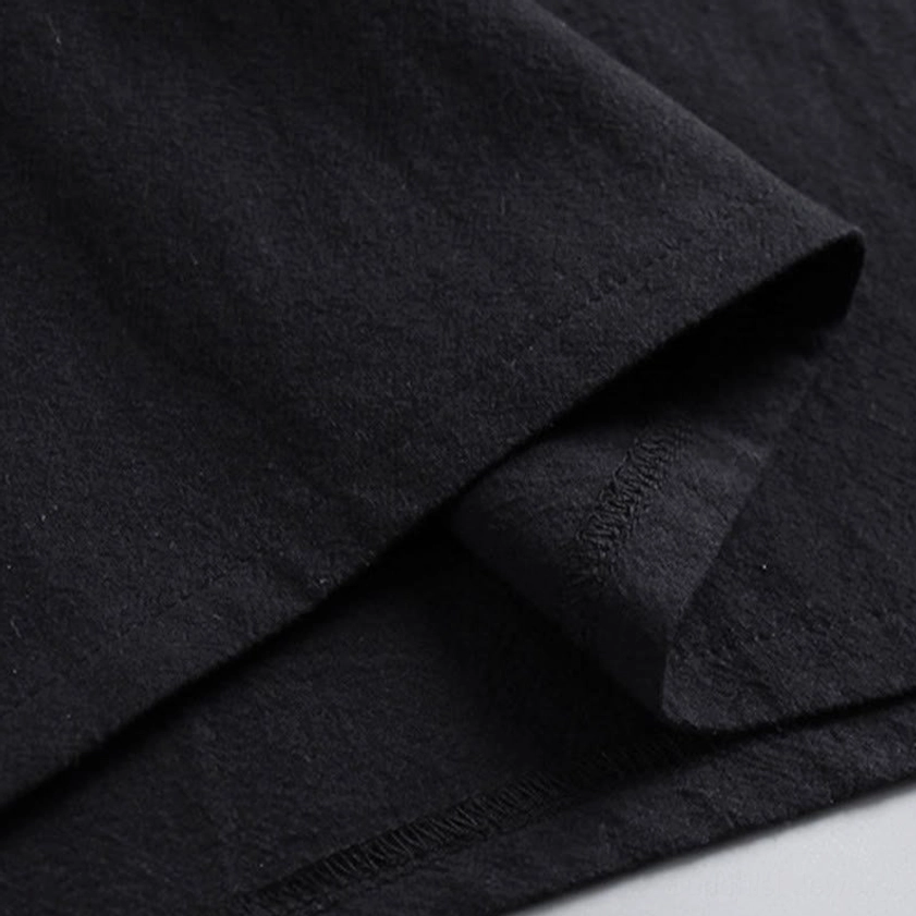 Tang suit top with traditional cross-collar and long sleeves – formal wear style