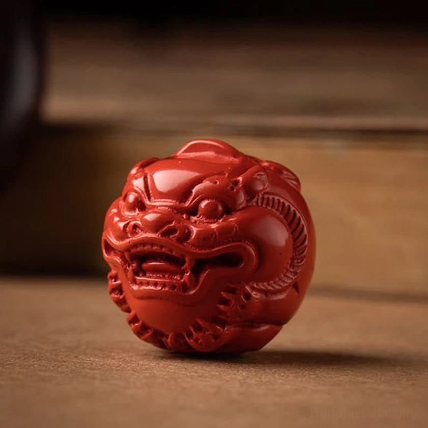 Buddhist keychain styling suggestion on personal bag or purse for daily spiritual protection