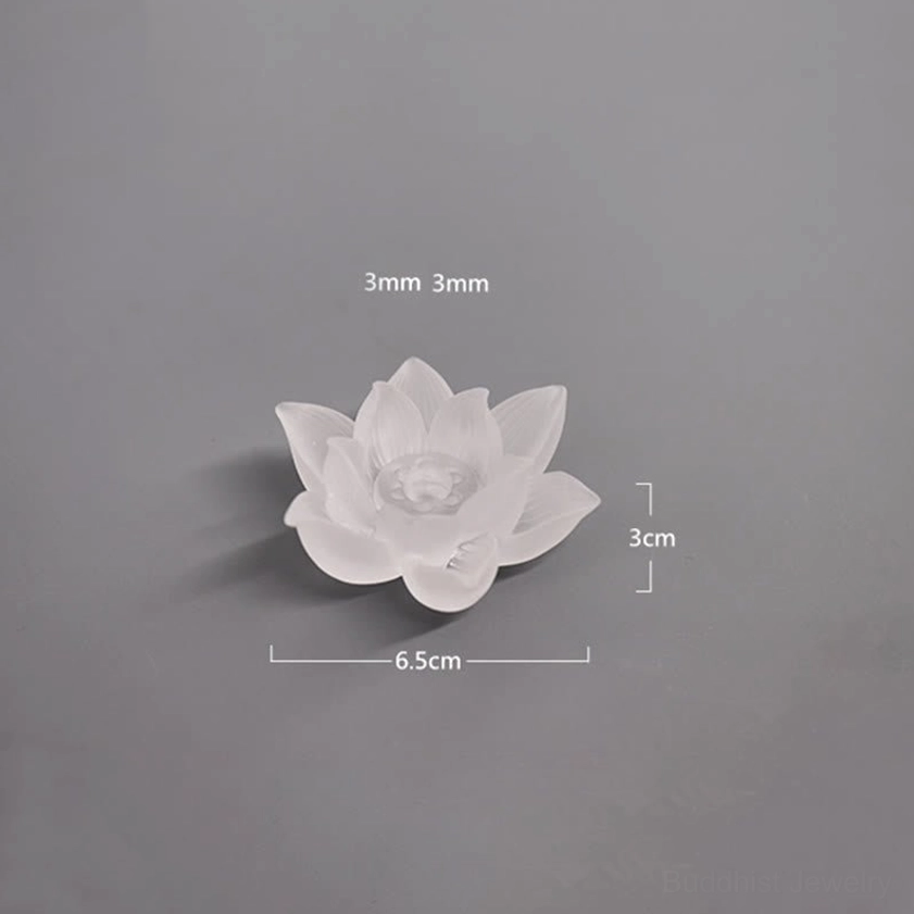 White lotus crystal incense holder personal altar shrine sacred space creation