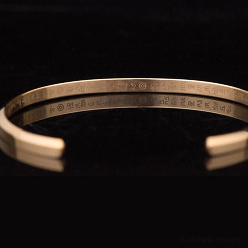 Spiritual bracelet gift box packaging for meaningful present