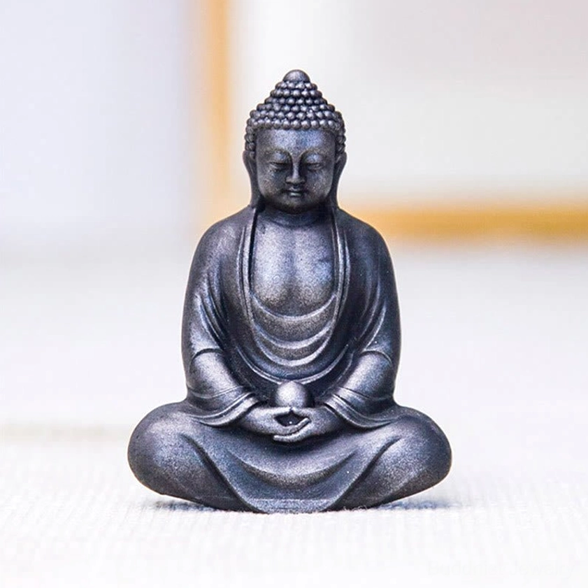 Meditating Buddha statue for mindfulness practice and spiritual wellness gift