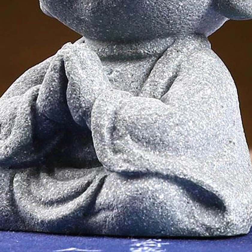 Meditation Buddha statue individual figurine 6.7cm height perfect for personal altar and spiritual practice space