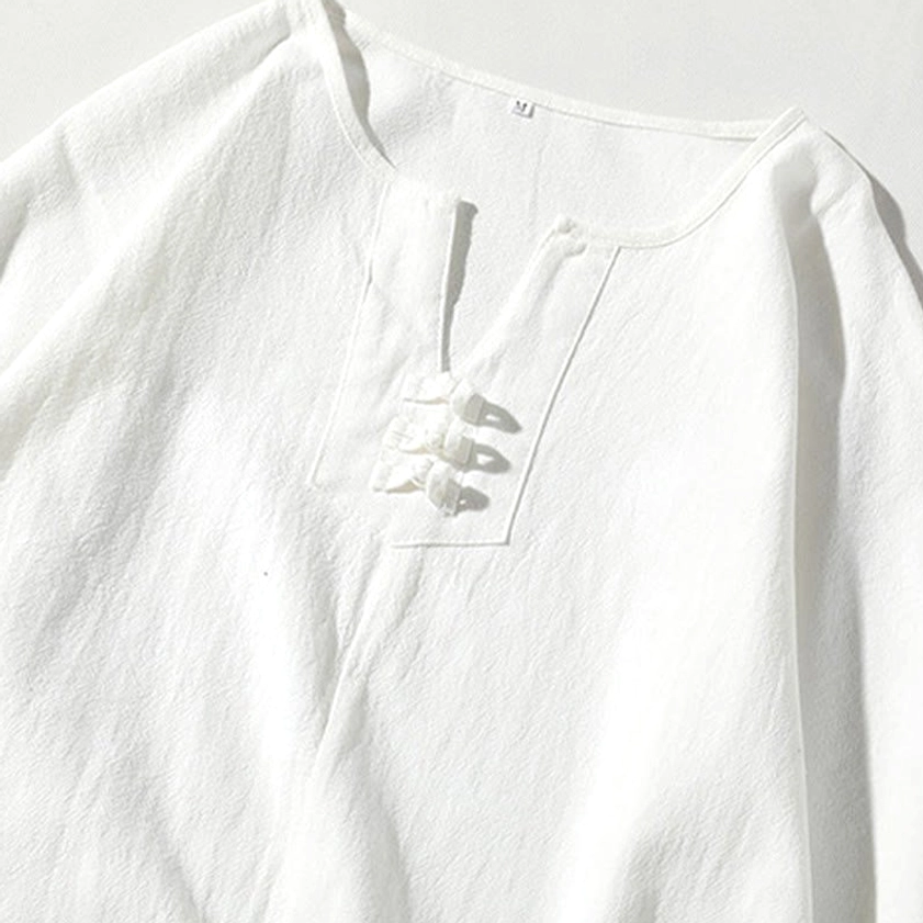 Side pocket detail on meditation shorts - functional design for mindful wear