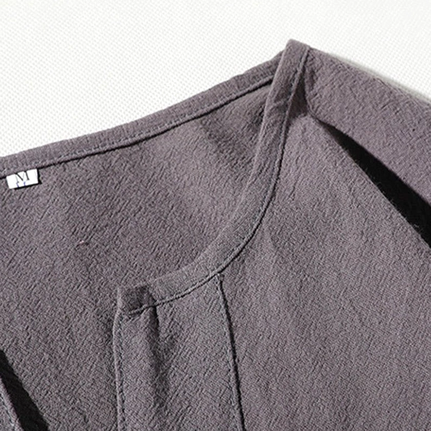 Meditation clothing stitching detail - neat seams and quality craftsmanship on collar