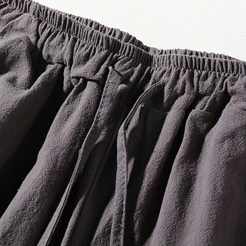 Wide leg shorts design - comfort fit for yoga and meditation practice