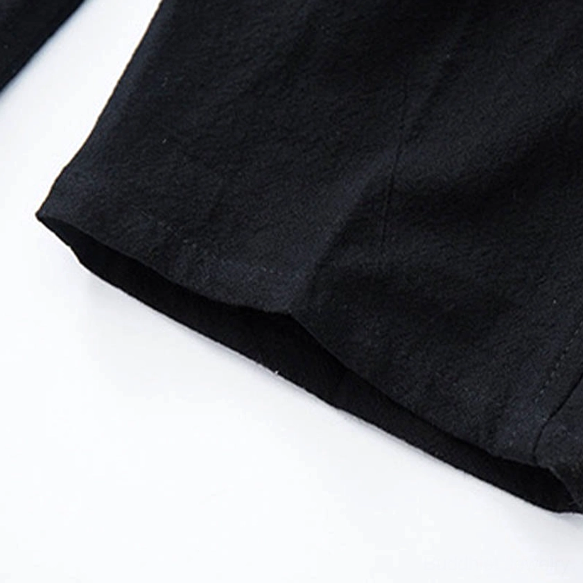 Men's Tang suit jacket fit and tailoring - structured stand collar and refined silhouette demonstration
